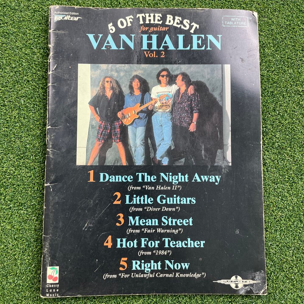 Van Halen 5 of the Best for Guitar Vol 2 Songbook